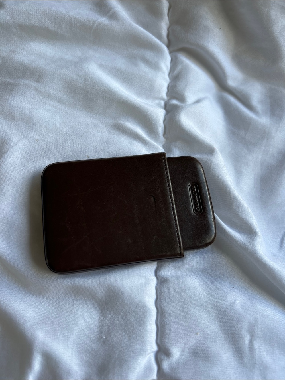 Vintage coach card case